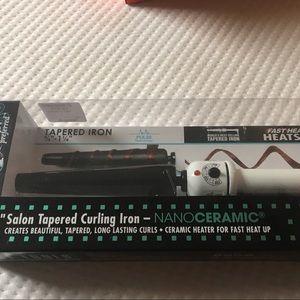 Nano Ceramic non tapered salon grade curling iron